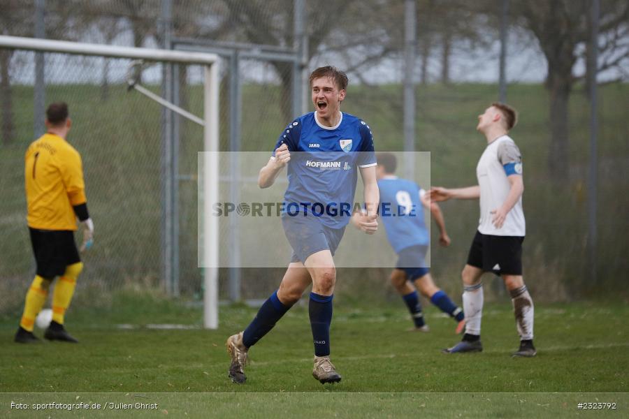 Elias Vorschneider, Sportgelände TSV Sonderriet, Wertheim, 14.04.2022, BFV, sport, action, April 2022, Saison 2021/2022, Kreisklasse TBB 1, UIS, SVE, SpG Uissigheim 2/Gamburg, SV Eintracht Nassig 2 - Bild-ID: 2323792