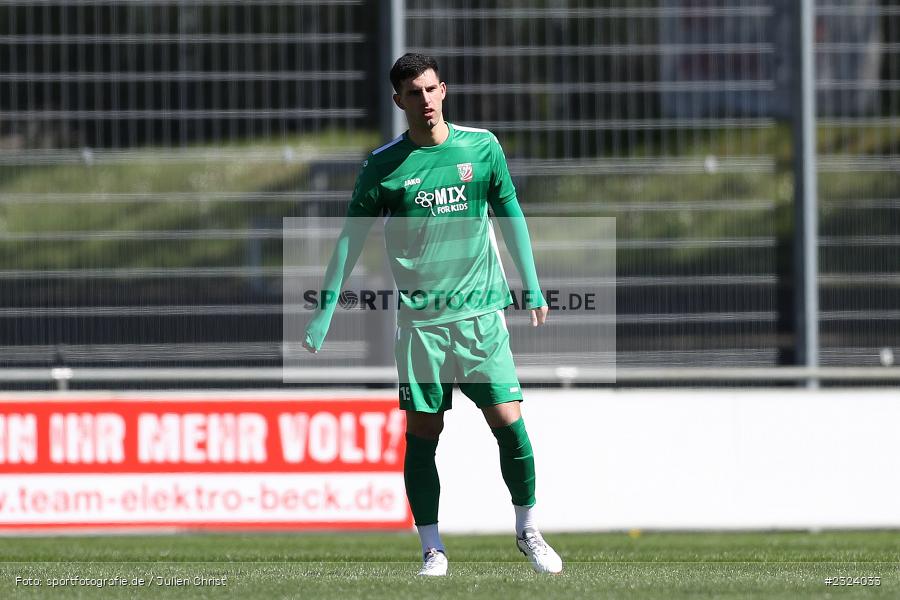 Ali Koller, Sepp Endres Sportanlage, Würzburg, 16.04.2022, BFV, sport, action, April 2022, Saison 2021/2022, Fussball, Bayernliga Nord, TSV, WFV, TSV Abtswind, Würzburger FV - Bild-ID: 2324033