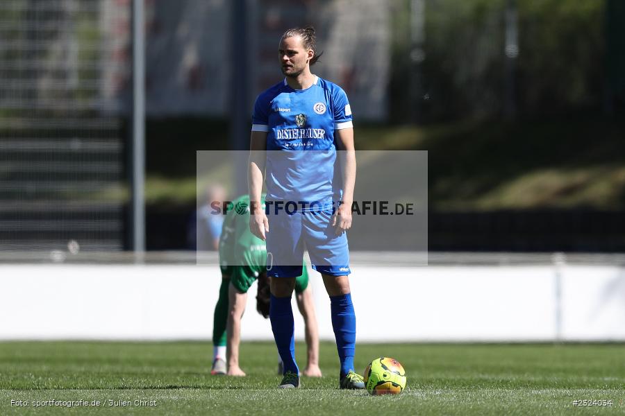 Gudmundur Hafsteinsson, Sepp Endres Sportanlage, Würzburg, 16.04.2022, BFV, sport, action, April 2022, Saison 2021/2022, Fussball, Bayernliga Nord, TSV, WFV, TSV Abtswind, Würzburger FV - Bild-ID: 2324034
