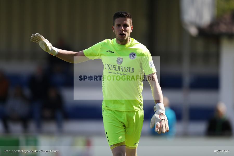 Andre Koob, Sepp Endres Sportanlage, Würzburg, 16.04.2022, BFV, sport, action, April 2022, Saison 2021/2022, Fussball, Bayernliga Nord, TSV, WFV, TSV Abtswind, Würzburger FV - Bild-ID: 2324040