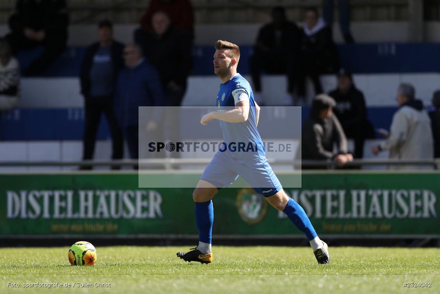 David Drösler, Sepp Endres Sportanlage, Würzburg, 16.04.2022, BFV, sport, action, April 2022, Saison 2021/2022, Fussball, Bayernliga Nord, TSV, WFV, TSV Abtswind, Würzburger FV - Bild-ID: 2324042