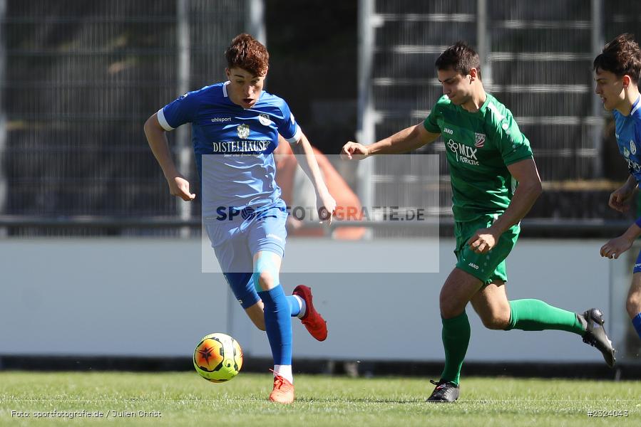 Simon Schäffer, Sepp Endres Sportanlage, Würzburg, 16.04.2022, BFV, sport, action, April 2022, Saison 2021/2022, Fussball, Bayernliga Nord, TSV, WFV, TSV Abtswind, Würzburger FV - Bild-ID: 2324043
