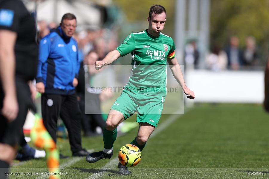 Michael Herrmann, Sepp Endres Sportanlage, Würzburg, 16.04.2022, BFV, sport, action, April 2022, Saison 2021/2022, Fussball, Bayernliga Nord, TSV, WFV, TSV Abtswind, Würzburger FV - Bild-ID: 2324045