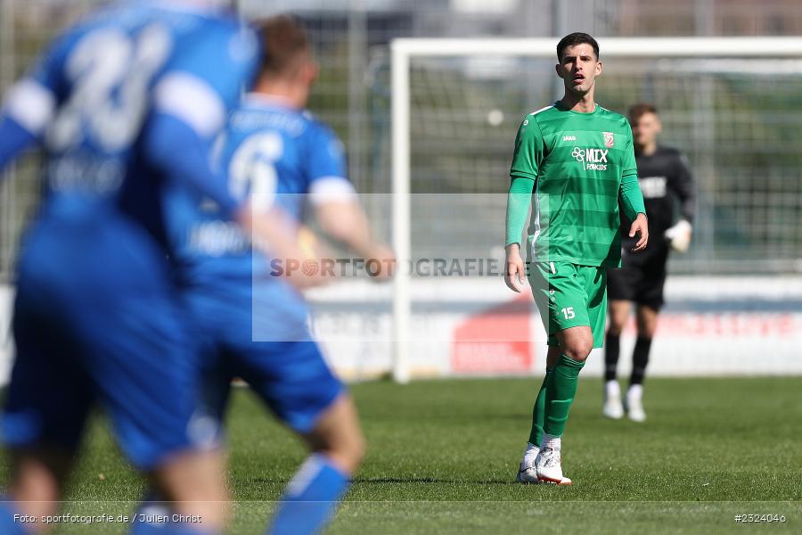 Ali Koller, Sepp Endres Sportanlage, Würzburg, 16.04.2022, BFV, sport, action, April 2022, Saison 2021/2022, Fussball, Bayernliga Nord, TSV, WFV, TSV Abtswind, Würzburger FV - Bild-ID: 2324046