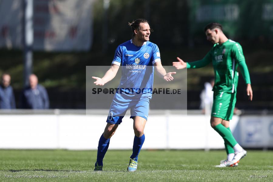 Gudmundur Hafsteinsson, Sepp Endres Sportanlage, Würzburg, 16.04.2022, BFV, sport, action, April 2022, Saison 2021/2022, Fussball, Bayernliga Nord, TSV, WFV, TSV Abtswind, Würzburger FV - Bild-ID: 2324049