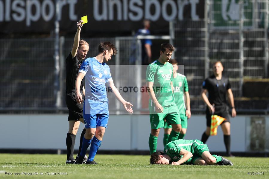 Philipp Ettenreich, Sepp Endres Sportanlage, Würzburg, 16.04.2022, BFV, sport, action, April 2022, Saison 2021/2022, Fussball, Bayernliga Nord, TSV, WFV, TSV Abtswind, Würzburger FV - Bild-ID: 2324061
