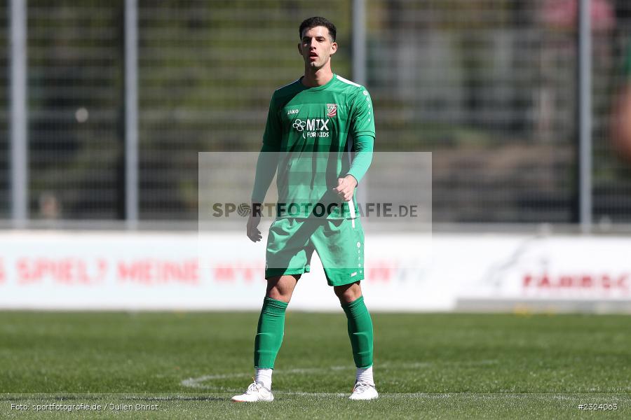 Ali Koller, Sepp Endres Sportanlage, Würzburg, 16.04.2022, BFV, sport, action, April 2022, Saison 2021/2022, Fussball, Bayernliga Nord, TSV, WFV, TSV Abtswind, Würzburger FV - Bild-ID: 2324063