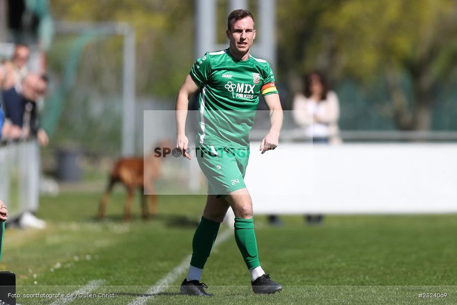 Michael Herrmann, Sepp Endres Sportanlage, Würzburg, 16.04.2022, BFV, sport, action, April 2022, Saison 2021/2022, Fussball, Bayernliga Nord, TSV, WFV, TSV Abtswind, Würzburger FV - Bild-ID: 2324069
