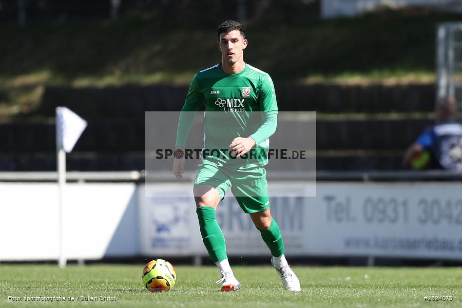 Ali Koller, Sepp Endres Sportanlage, Würzburg, 16.04.2022, BFV, sport, action, April 2022, Saison 2021/2022, Fussball, Bayernliga Nord, TSV, WFV, TSV Abtswind, Würzburger FV - Bild-ID: 2324070