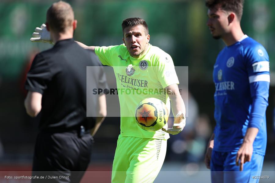 Andre Koob, Sepp Endres Sportanlage, Würzburg, 16.04.2022, BFV, sport, action, April 2022, Saison 2021/2022, Fussball, Bayernliga Nord, TSV, WFV, TSV Abtswind, Würzburger FV - Bild-ID: 2324079