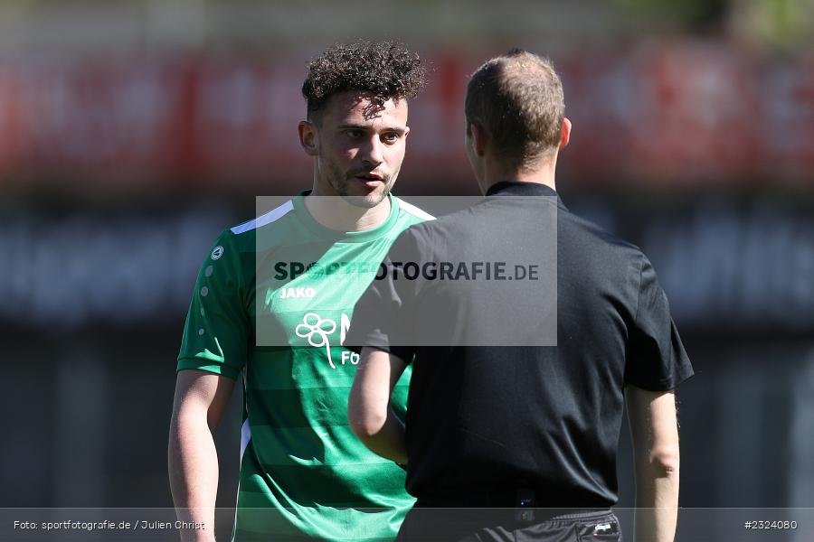 Max Hillenbrand, Sepp Endres Sportanlage, Würzburg, 16.04.2022, BFV, sport, action, April 2022, Saison 2021/2022, Fussball, Bayernliga Nord, TSV, WFV, TSV Abtswind, Würzburger FV - Bild-ID: 2324080