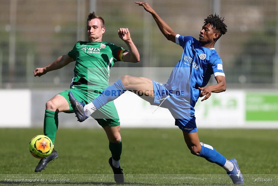 Michael Herrmann, Sepp Endres Sportanlage, Würzburg, 16.04.2022, BFV, sport, action, April 2022, Saison 2021/2022, Fussball, Bayernliga Nord, TSV, WFV, TSV Abtswind, Würzburger FV - Bild-ID: 2324086