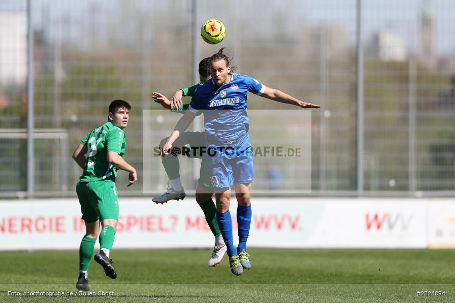 Gudmundur Hafsteinsson, Sepp Endres Sportanlage, Würzburg, 16.04.2022, BFV, sport, action, April 2022, Saison 2021/2022, Fussball, Bayernliga Nord, TSV, WFV, TSV Abtswind, Würzburger FV - Bild-ID: 2324094