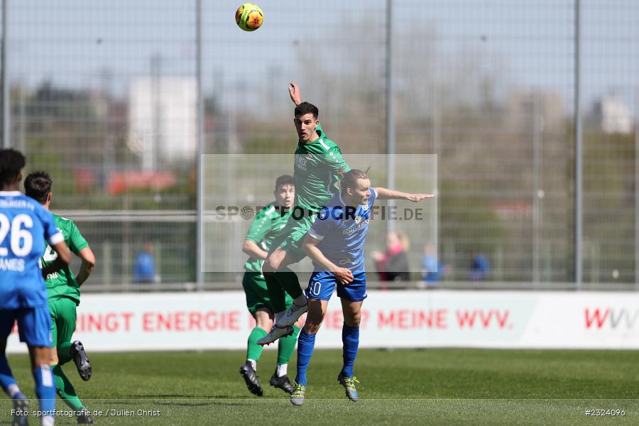 Gudmundur Hafsteinsson, Sepp Endres Sportanlage, Würzburg, 16.04.2022, BFV, sport, action, April 2022, Saison 2021/2022, Fussball, Bayernliga Nord, TSV, WFV, TSV Abtswind, Würzburger FV - Bild-ID: 2324096