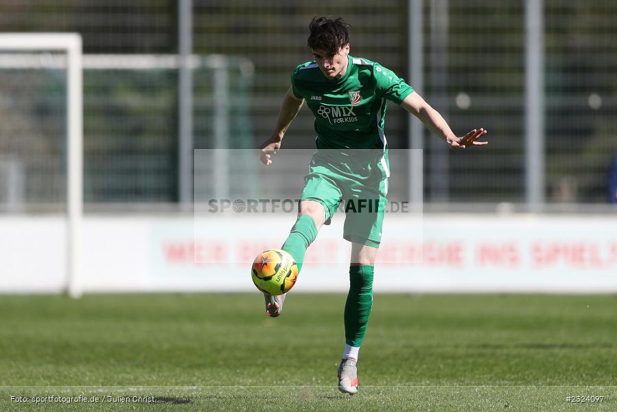 Roman Hartleb, Sepp Endres Sportanlage, Würzburg, 16.04.2022, BFV, sport, action, April 2022, Saison 2021/2022, Fussball, Bayernliga Nord, TSV, WFV, TSV Abtswind, Würzburger FV - Bild-ID: 2324097