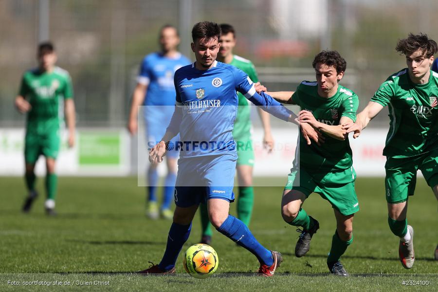 Nico Wagner, Sepp Endres Sportanlage, Würzburg, 16.04.2022, BFV, sport, action, April 2022, Saison 2021/2022, Fussball, Bayernliga Nord, TSV, WFV, TSV Abtswind, Würzburger FV - Bild-ID: 2324100