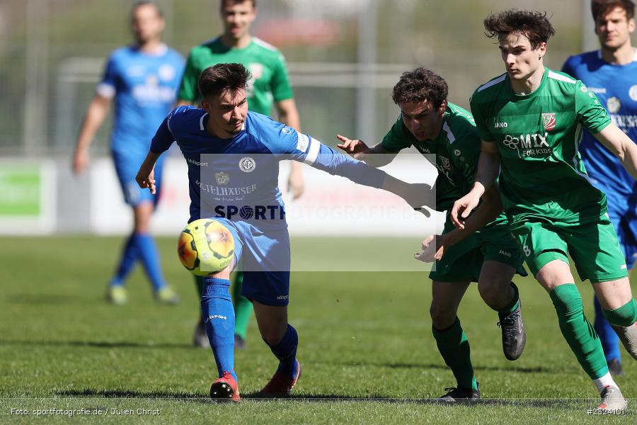 Nico Wagner, Sepp Endres Sportanlage, Würzburg, 16.04.2022, BFV, sport, action, April 2022, Saison 2021/2022, Fussball, Bayernliga Nord, TSV, WFV, TSV Abtswind, Würzburger FV - Bild-ID: 2324101