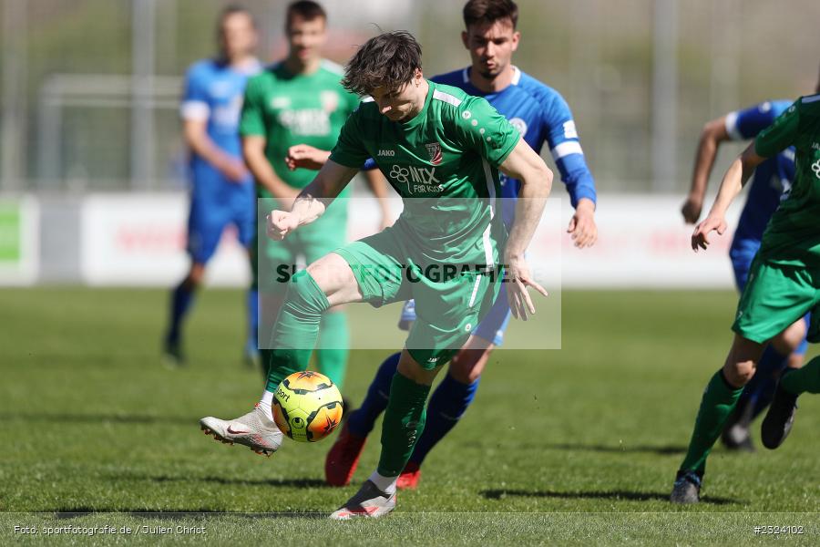 Roman Hartleb, Sepp Endres Sportanlage, Würzburg, 16.04.2022, BFV, sport, action, April 2022, Saison 2021/2022, Fussball, Bayernliga Nord, TSV, WFV, TSV Abtswind, Würzburger FV - Bild-ID: 2324102