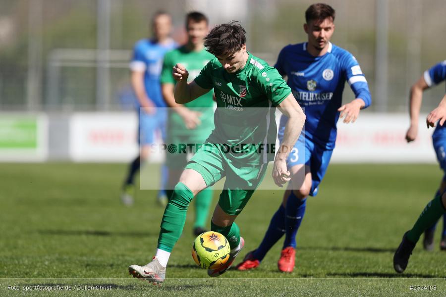 Roman Hartleb, Sepp Endres Sportanlage, Würzburg, 16.04.2022, BFV, sport, action, April 2022, Saison 2021/2022, Fussball, Bayernliga Nord, TSV, WFV, TSV Abtswind, Würzburger FV - Bild-ID: 2324103