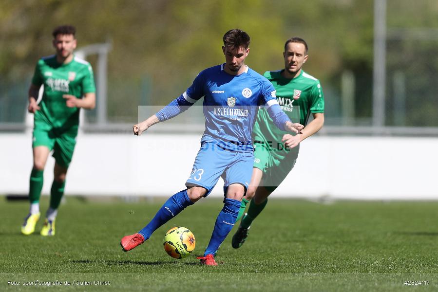 Nico Wagner, Sepp Endres Sportanlage, Würzburg, 16.04.2022, BFV, sport, action, April 2022, Saison 2021/2022, Fussball, Bayernliga Nord, TSV, WFV, TSV Abtswind, Würzburger FV - Bild-ID: 2324117