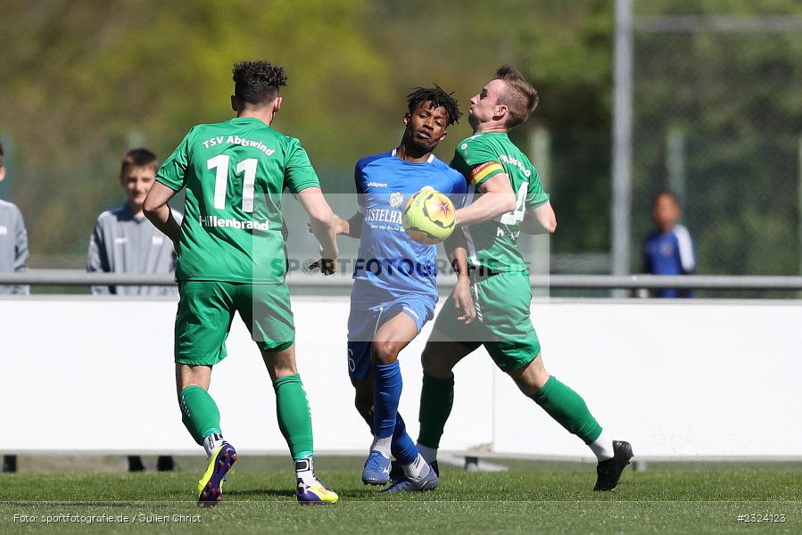 Essa Ganes, Sepp Endres Sportanlage, Würzburg, 16.04.2022, BFV, sport, action, April 2022, Saison 2021/2022, Fussball, Bayernliga Nord, TSV, WFV, TSV Abtswind, Würzburger FV - Bild-ID: 2324123