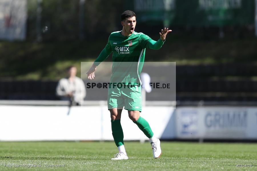 Ali Koller, Sepp Endres Sportanlage, Würzburg, 16.04.2022, BFV, sport, action, April 2022, Saison 2021/2022, Fussball, Bayernliga Nord, TSV, WFV, TSV Abtswind, Würzburger FV - Bild-ID: 2324129