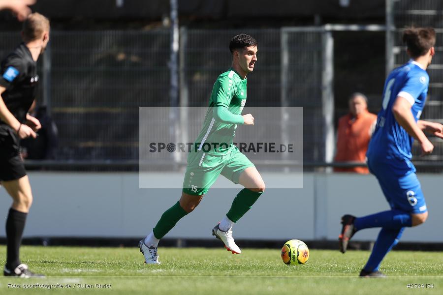 Ali Koller, Sepp Endres Sportanlage, Würzburg, 16.04.2022, BFV, sport, action, April 2022, Saison 2021/2022, Fussball, Bayernliga Nord, TSV, WFV, TSV Abtswind, Würzburger FV - Bild-ID: 2324134