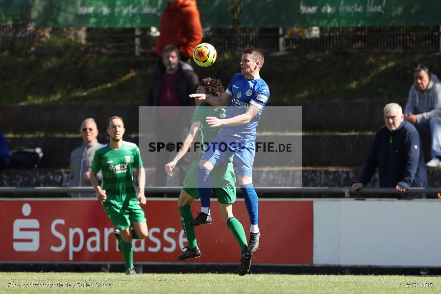 Dennie Michel, Sepp Endres Sportanlage, Würzburg, 16.04.2022, BFV, sport, action, April 2022, Saison 2021/2022, Fussball, Bayernliga Nord, TSV, WFV, TSV Abtswind, Würzburger FV - Bild-ID: 2324135