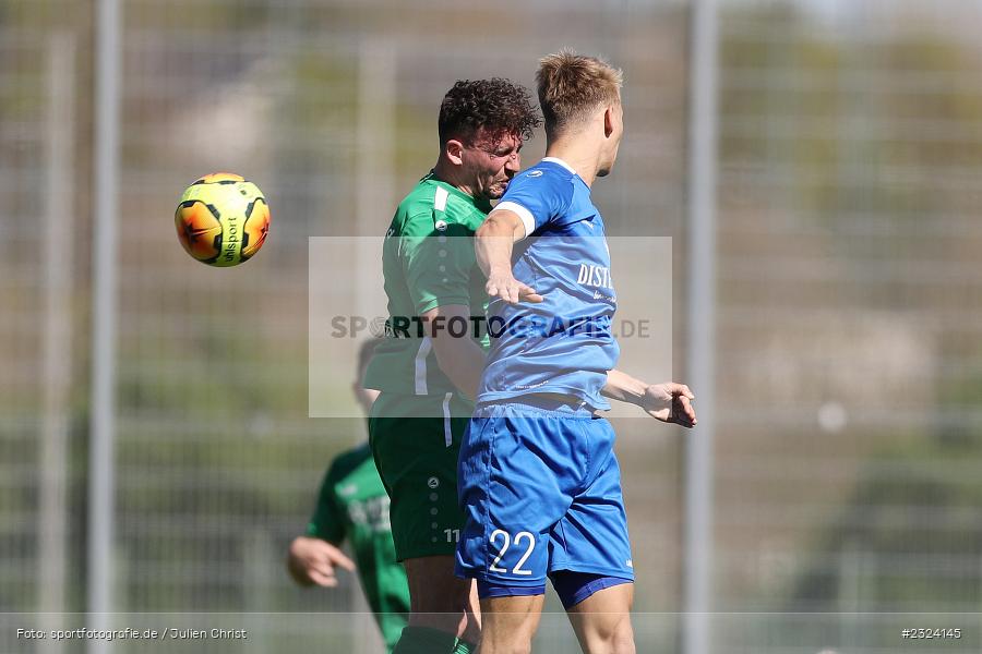 Max Hillenbrand, Sepp Endres Sportanlage, Würzburg, 16.04.2022, BFV, sport, action, April 2022, Saison 2021/2022, Fussball, Bayernliga Nord, TSV, WFV, TSV Abtswind, Würzburger FV - Bild-ID: 2324145