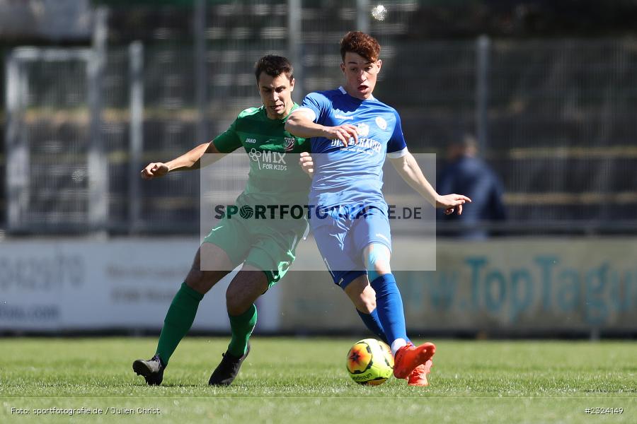 Simon Schäffer, Sepp Endres Sportanlage, Würzburg, 16.04.2022, BFV, sport, action, April 2022, Saison 2021/2022, Fussball, Bayernliga Nord, TSV, WFV, TSV Abtswind, Würzburger FV - Bild-ID: 2324149