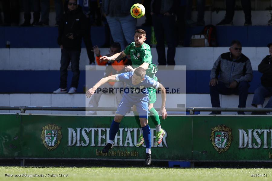 Kevin Steinmann, Sepp Endres Sportanlage, Würzburg, 16.04.2022, BFV, sport, action, April 2022, Saison 2021/2022, Fussball, Bayernliga Nord, TSV, WFV, TSV Abtswind, Würzburger FV - Bild-ID: 2324151