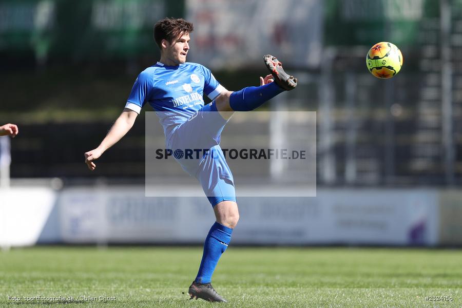 Moritz Lotzen, Sepp Endres Sportanlage, Würzburg, 16.04.2022, BFV, sport, action, April 2022, Saison 2021/2022, Fussball, Bayernliga Nord, TSV, WFV, TSV Abtswind, Würzburger FV - Bild-ID: 2324156