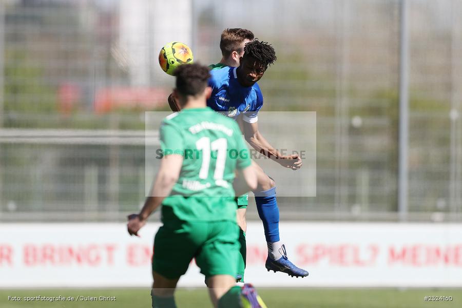 Essa Ganes, Sepp Endres Sportanlage, Würzburg, 16.04.2022, BFV, sport, action, April 2022, Saison 2021/2022, Fussball, Bayernliga Nord, TSV, WFV, TSV Abtswind, Würzburger FV - Bild-ID: 2324160