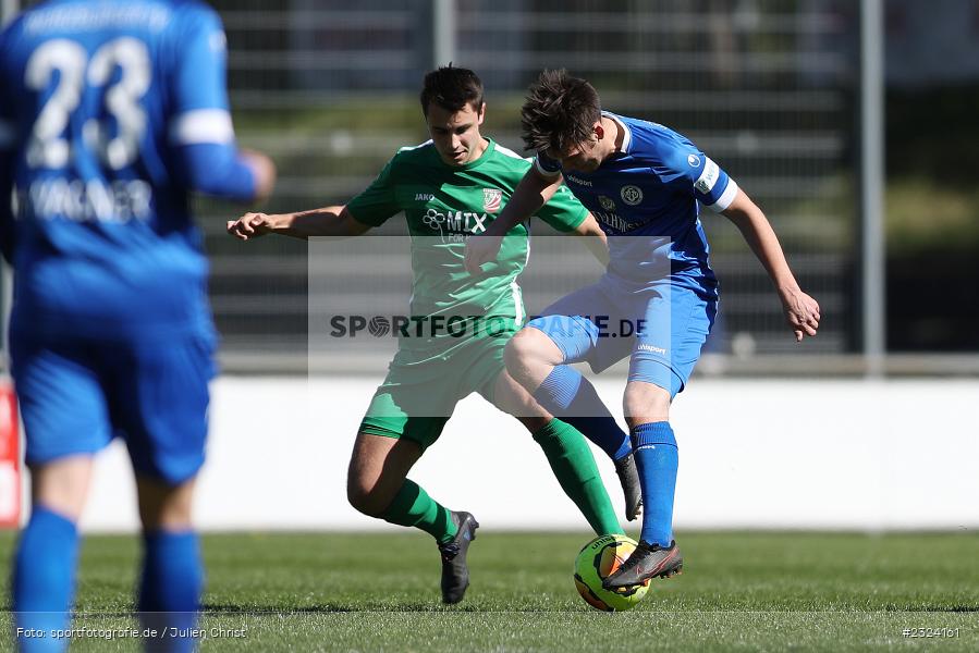 Moritz Lotzen, Sepp Endres Sportanlage, Würzburg, 16.04.2022, BFV, sport, action, April 2022, Saison 2021/2022, Fussball, Bayernliga Nord, TSV, WFV, TSV Abtswind, Würzburger FV - Bild-ID: 2324161