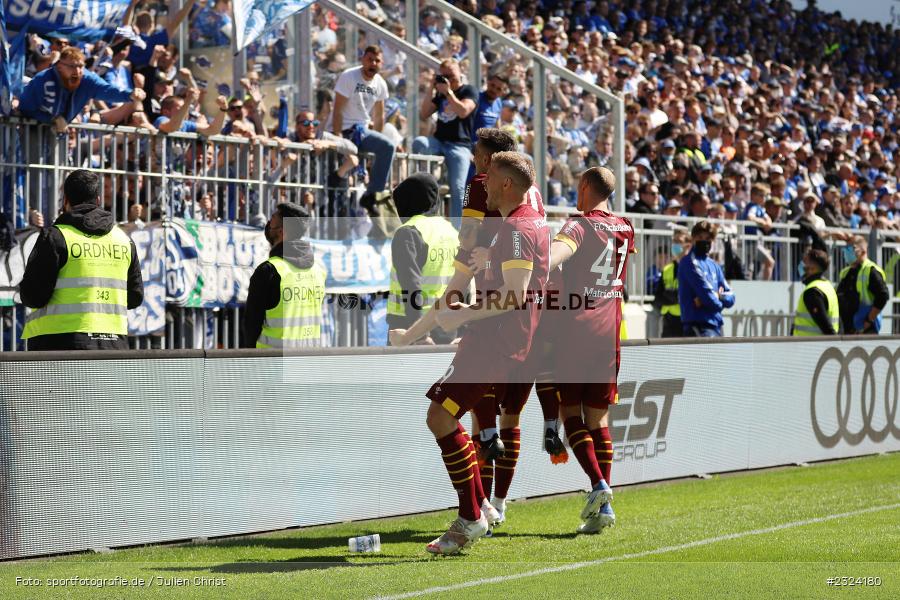 Marius Bülter, Merck-Stadion am Böllenfalltor, Darmstadt, 17.04.2022, DFL, sport, action, April 2022, Saison 2021/2022, Fussball, 2. Bundesliga, S04, D98, FC Schalke 04, SV Darmstadt 98 - Bild-ID: 2324180