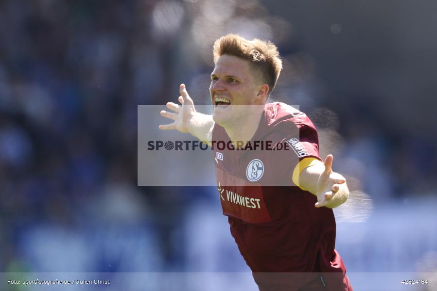 Marius Bülter, Merck-Stadion am Böllenfalltor, Darmstadt, 17.04.2022, DFL, sport, action, April 2022, Saison 2021/2022, Fussball, 2. Bundesliga, S04, D98, FC Schalke 04, SV Darmstadt 98 - Bild-ID: 2324184