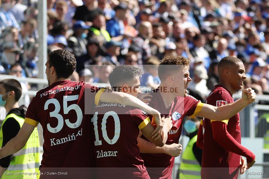 Marius Bülter, Merck-Stadion am Böllenfalltor, Darmstadt, 17.04.2022, DFL, sport, action, April 2022, Saison 2021/2022, Fussball, 2. Bundesliga, S04, D98, FC Schalke 04, SV Darmstadt 98 - Bild-ID: 2324237