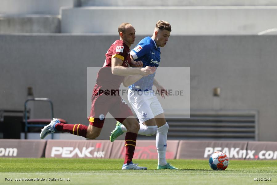 Tim Skarke, Merck-Stadion am Böllenfalltor, Darmstadt, 17.04.2022, DFL, sport, action, April 2022, Saison 2021/2022, Fussball, 2. Bundesliga, S04, D98, FC Schalke 04, SV Darmstadt 98 - Bild-ID: 2324268