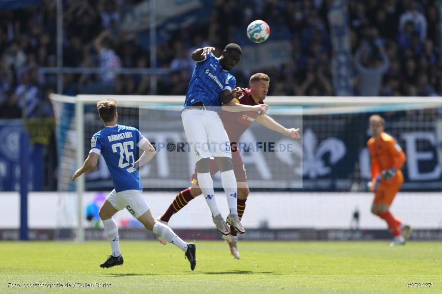 Patric Pfeiffer, Merck-Stadion am Böllenfalltor, Darmstadt, 17.04.2022, DFL, sport, action, April 2022, Saison 2021/2022, Fussball, 2. Bundesliga, S04, D98, FC Schalke 04, SV Darmstadt 98 - Bild-ID: 2324271