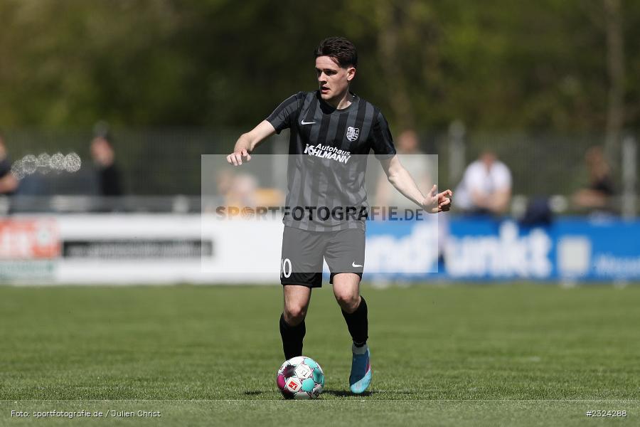 Jan Martin, Sportgelände in der Au, Karlburg, 18.04.2022, BFV, sport, action, April 2022, Saison 2021/2022, Fussball, Amateure, Bayernliga Nord, ASV, TSV, ASV Cham, TSV Karlburg - Bild-ID: 2324288 Jan Martin, Sportgelände in der Au, Karlburg, 18.04.2022, BFV, sport, action, April 2022, Saison 2021/2022, Fussball, Amateure, Bayernliga Nord, ASV, TSV, ASV Cham, TSV Karlburg - Bild-ID: 2324288
