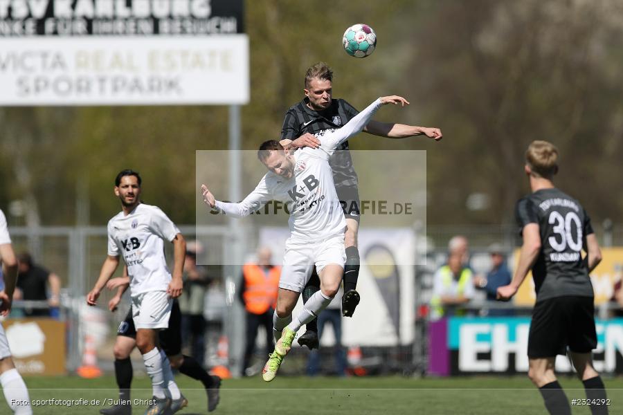 Marvin Schramm, Sportgelände in der Au, Karlburg, 18.04.2022, BFV, sport, action, April 2022, Saison 2021/2022, Fussball, Amateure, Bayernliga Nord, ASV, TSV, ASV Cham, TSV Karlburg - Bild-ID: 2324292 Marvin Schramm, Sportgelände in der Au, Karlburg, 18.04.2022, BFV, sport, action, April 2022, Saison 2021/2022, Fussball, Amateure, Bayernliga Nord, ASV, TSV, ASV Cham, TSV Karlburg - Bild-ID: 2324292