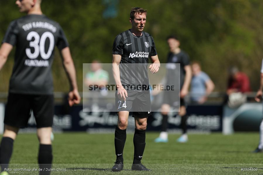 Sebastian Fries, Sportgelände in der Au, Karlburg, 18.04.2022, BFV, sport, action, April 2022, Saison 2021/2022, Fussball, Amateure, Bayernliga Nord, ASV, TSV, ASV Cham, TSV Karlburg - Bild-ID: 2324306 Sebastian Fries, Sportgelände in der Au, Karlburg, 18.04.2022, BFV, sport, action, April 2022, Saison 2021/2022, Fussball, Amateure, Bayernliga Nord, ASV, TSV, ASV Cham, TSV Karlburg - Bild-ID: 2324306