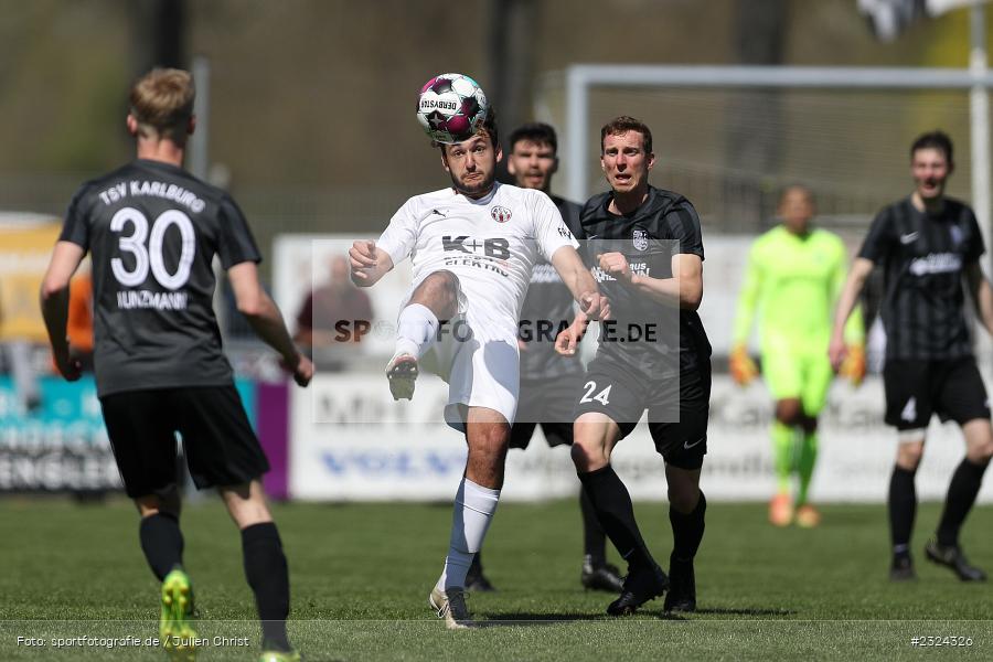 Michael Lamecker, Sportgelände in der Au, Karlburg, 18.04.2022, BFV, sport, action, April 2022, Saison 2021/2022, Fussball, Amateure, Bayernliga Nord, ASV, TSV, ASV Cham, TSV Karlburg - Bild-ID: 2324326 Michael Lamecker, Sportgelände in der Au, Karlburg, 18.04.2022, BFV, sport, action, April 2022, Saison 2021/2022, Fussball, Amateure, Bayernliga Nord, ASV, TSV, ASV Cham, TSV Karlburg - Bild-ID: 2324326