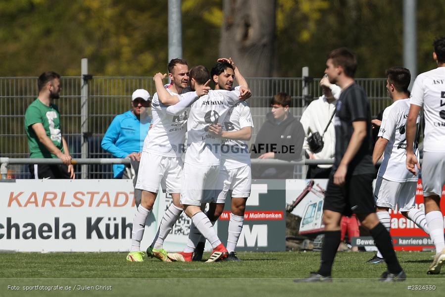 Torjubel, Ilhami Medineli, Sportgelände in der Au, Karlburg, 18.04.2022, BFV, sport, action, April 2022, Saison 2021/2022, Fussball, Amateure, Bayernliga Nord, ASV, TSV, ASV Cham, TSV Karlburg - Bild-ID: 2324330 Torjubel, Ilhami Medineli, Sportgelände in der Au, Karlburg, 18.04.2022, BFV, sport, action, April 2022, Saison 2021/2022, Fussball, Amateure, Bayernliga Nord, ASV, TSV, ASV Cham, TSV Karlburg - Bild-ID: 2324330