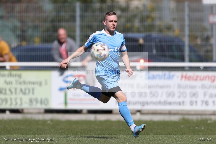 Tim Hofbauer, Sportgelände, Karlstadt, 18.04.2022, BFV, sport, action, April 2022, Saison 2021/2022, Fussball, Amateure, Kreisliga Würzburg, FVS, FVK, FV Steinfeld/Hausen-Rohrbach, FV Karlstadt - Bild-ID: 2324343 Tim Hofbauer, Sportgelände, Karlstadt, 18.04.2022, BFV, sport, action, April 2022, Saison 2021/2022, Fussball, Amateure, Kreisliga Würzburg, FVS, FVK, FV Steinfeld/Hausen-Rohrbach, FV Karlstadt - Bild-ID: 2324343