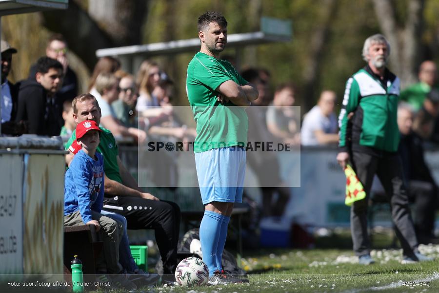 Christian Stich, Sportgelände, Karlstadt, 18.04.2022, BFV, sport, action, April 2022, Saison 2021/2022, Fussball, Amateure, Kreisliga Würzburg, FVS, FVK, FV Steinfeld/Hausen-Rohrbach, FV Karlstadt - Bild-ID: 2324345 Christian Stich, Sportgelände, Karlstadt, 18.04.2022, BFV, sport, action, April 2022, Saison 2021/2022, Fussball, Amateure, Kreisliga Würzburg, FVS, FVK, FV Steinfeld/Hausen-Rohrbach, FV Karlstadt - Bild-ID: 2324345