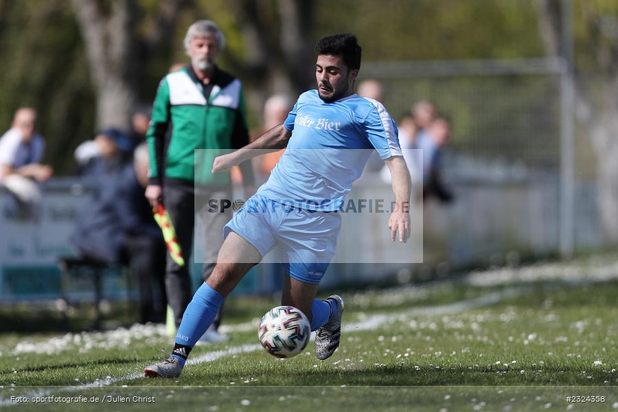 Elias Faris, Sportgelände, Karlstadt, 18.04.2022, BFV, sport, action, April 2022, Saison 2021/2022, Fussball, Amateure, Kreisliga Würzburg, FVS, FVK, FV Steinfeld/Hausen-Rohrbach, FV Karlstadt - Bild-ID: 2324358 Elias Faris, Sportgelände, Karlstadt, 18.04.2022, BFV, sport, action, April 2022, Saison 2021/2022, Fussball, Amateure, Kreisliga Würzburg, FVS, FVK, FV Steinfeld/Hausen-Rohrbach, FV Karlstadt - Bild-ID: 2324358
