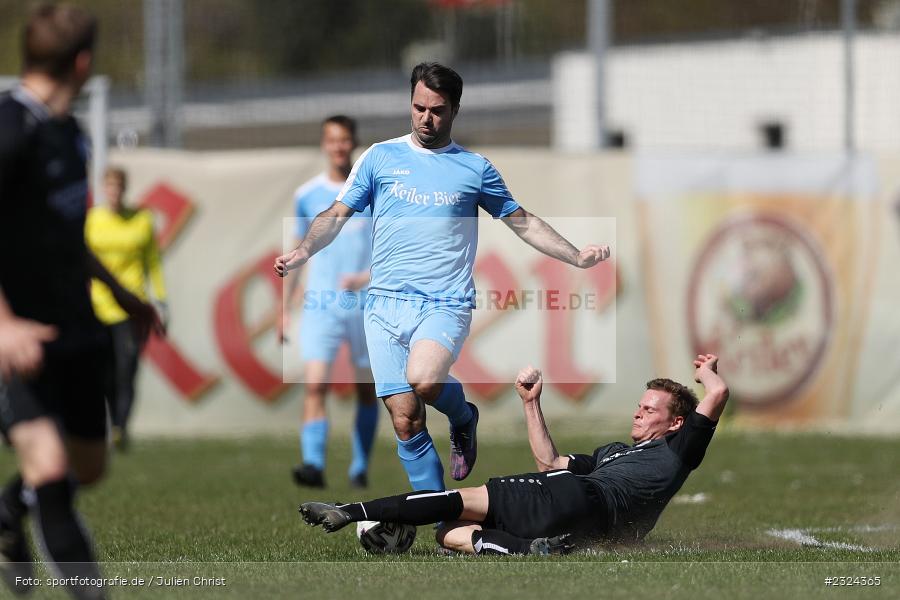 Maksut Azizi, Sportgelände, Karlstadt, 18.04.2022, BFV, sport, action, April 2022, Saison 2021/2022, Fussball, Amateure, Kreisliga Würzburg, FVS, FVK, FV Steinfeld/Hausen-Rohrbach, FV Karlstadt - Bild-ID: 2324365