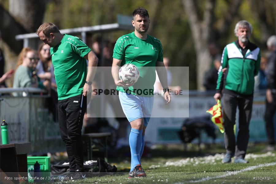 Christian Stich, Sportgelände, Karlstadt, 18.04.2022, BFV, sport, action, April 2022, Saison 2021/2022, Fussball, Amateure, Kreisliga Würzburg, FVS, FVK, FV Steinfeld/Hausen-Rohrbach, FV Karlstadt - Bild-ID: 2324370