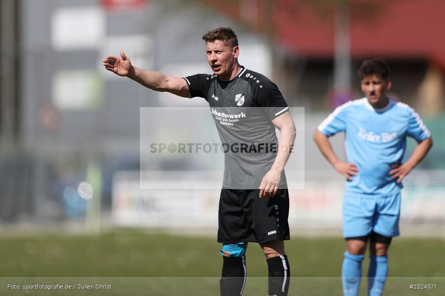 Szymon Dynia, Sportgelände, Karlstadt, 18.04.2022, BFV, sport, action, April 2022, Saison 2021/2022, Fussball, Amateure, Kreisliga Würzburg, FVS, FVK, FV Steinfeld/Hausen-Rohrbach, FV Karlstadt - Bild-ID: 2324371